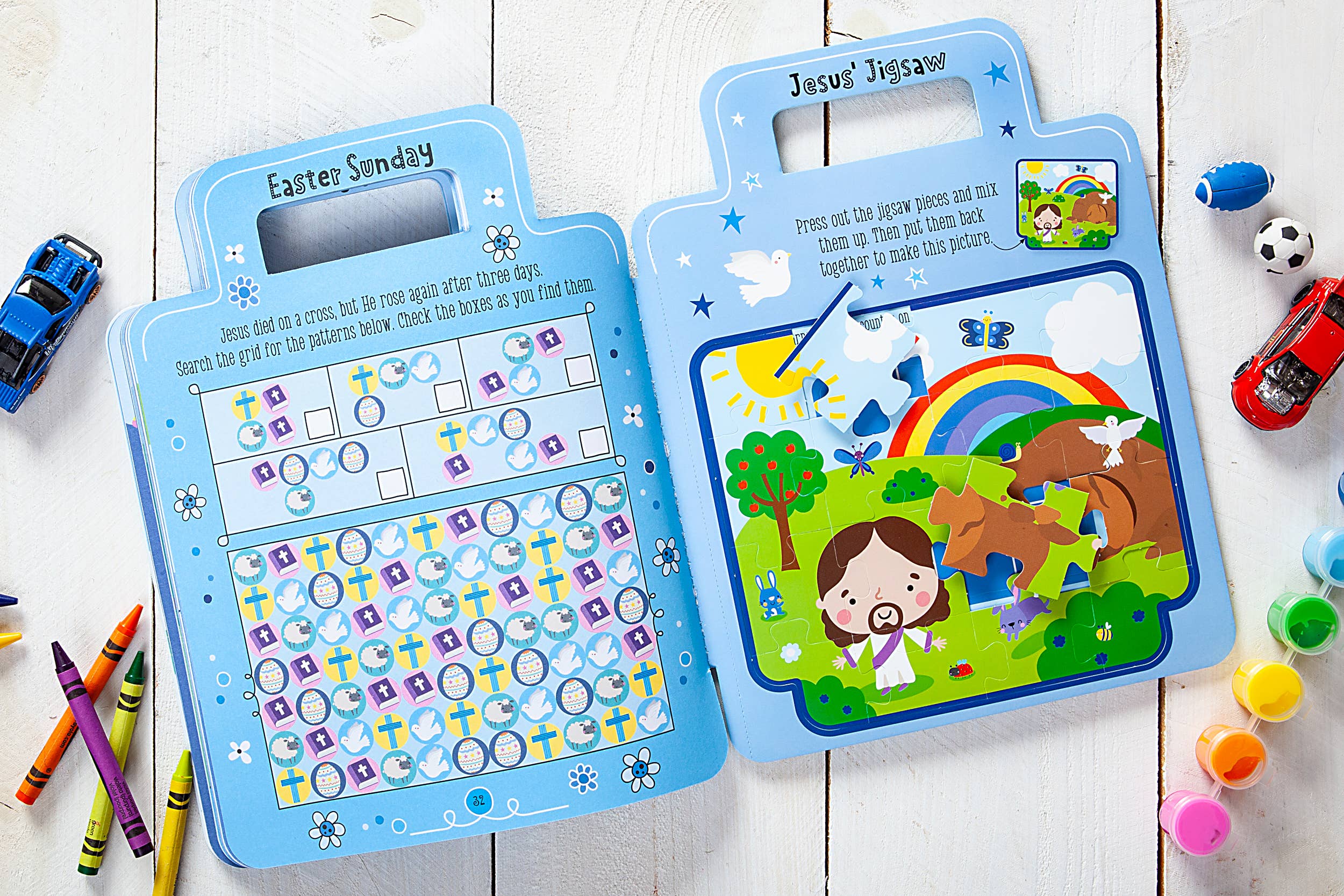 My Bible Backpack Activity Book from Anderson Parker