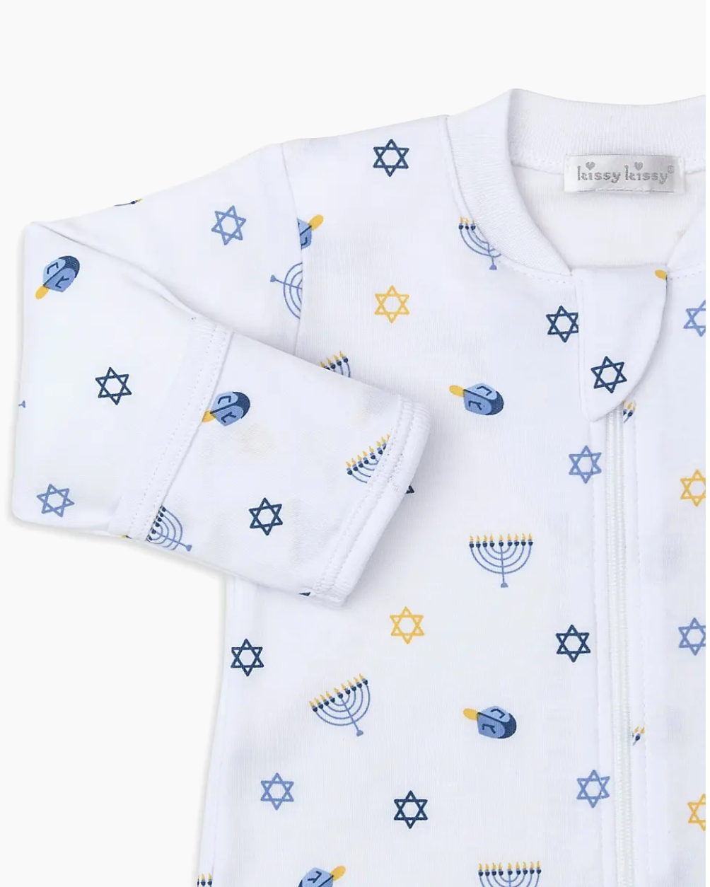My First Hanukkah Zipper Footie from Anderson Parker