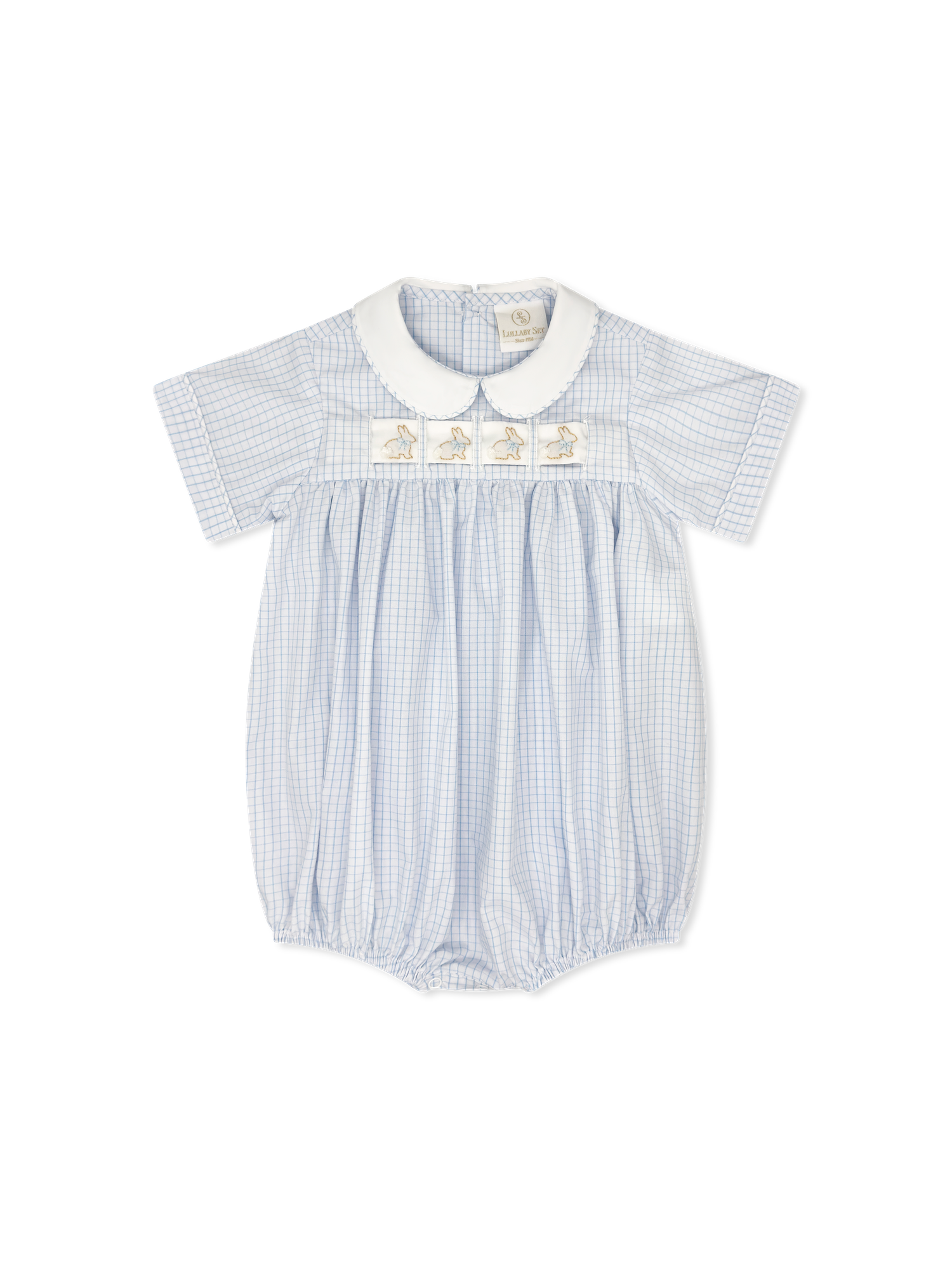 Noah Ribbon Bubble - Classic Blue Windowpane from Anderson Parker