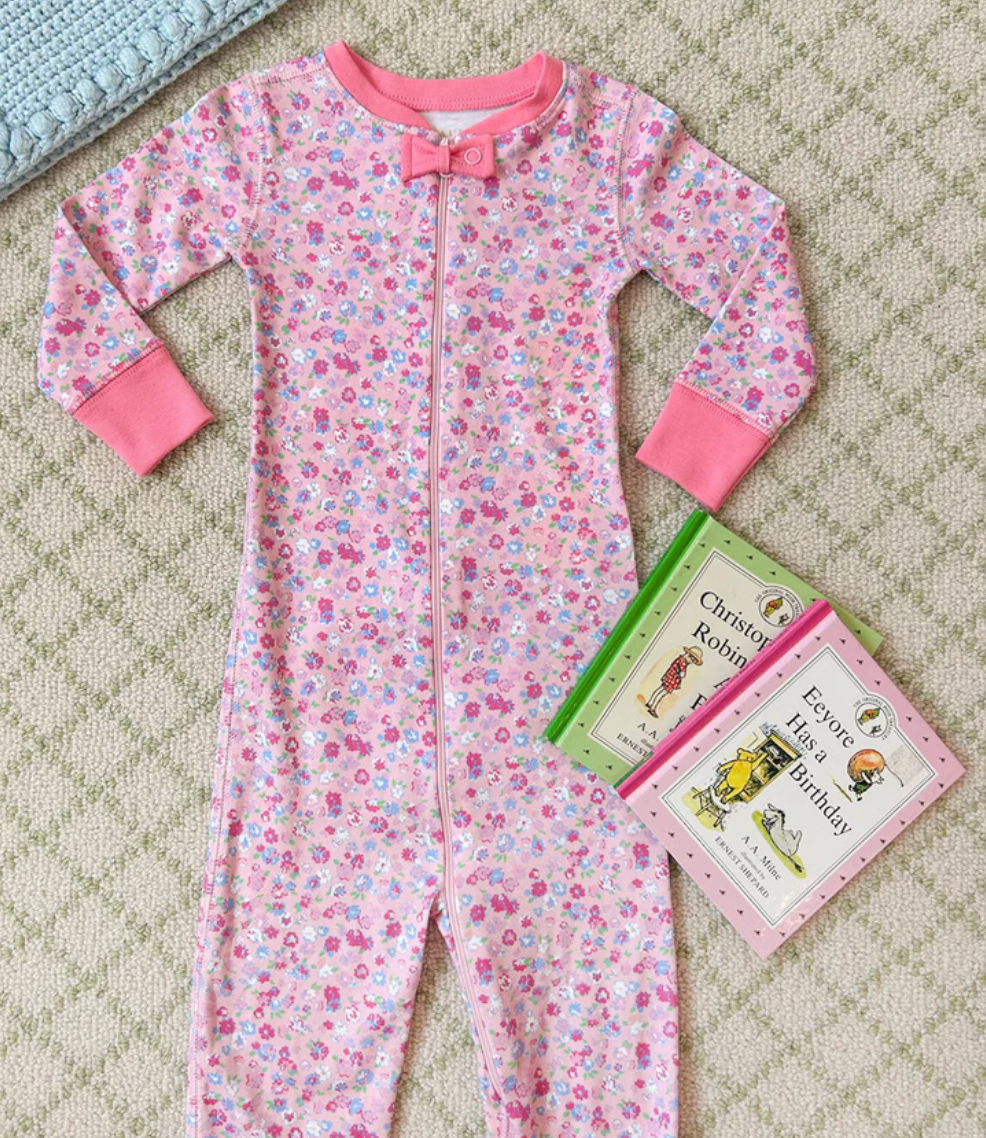 Noelle's Night Night Footed - Mableton Mini Floral from Anderson Parker