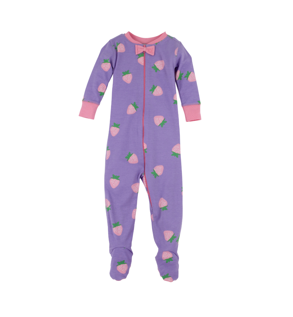 Noelle`s Night Night Footed - Sanibel Strawberry (Palisades Purple)/Hamptons Hot Pink from Anderson Parker