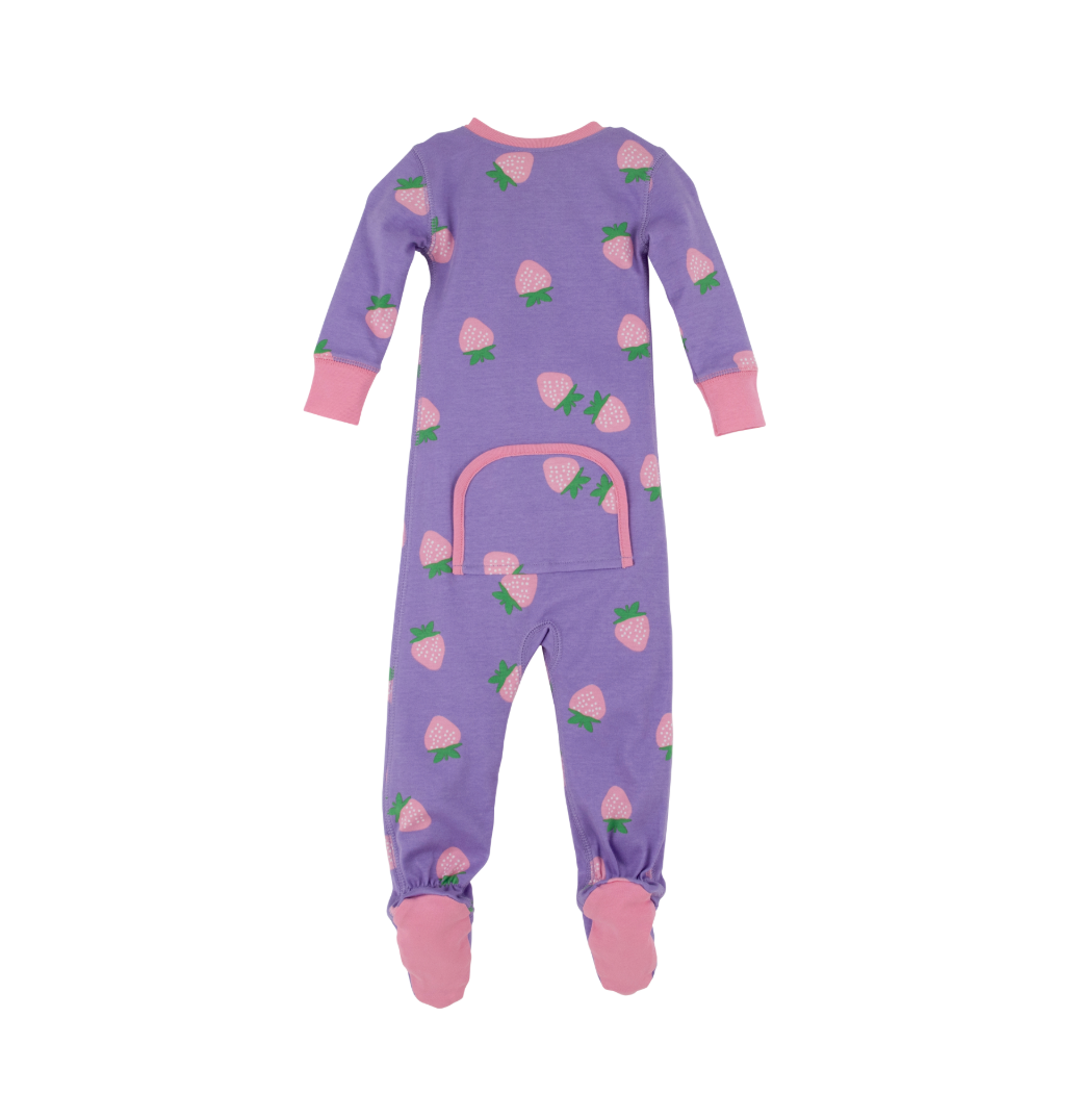 Noelle`s Night Night Footed - Sanibel Strawberry (Palisades Purple)/Hamptons Hot Pink from Anderson Parker