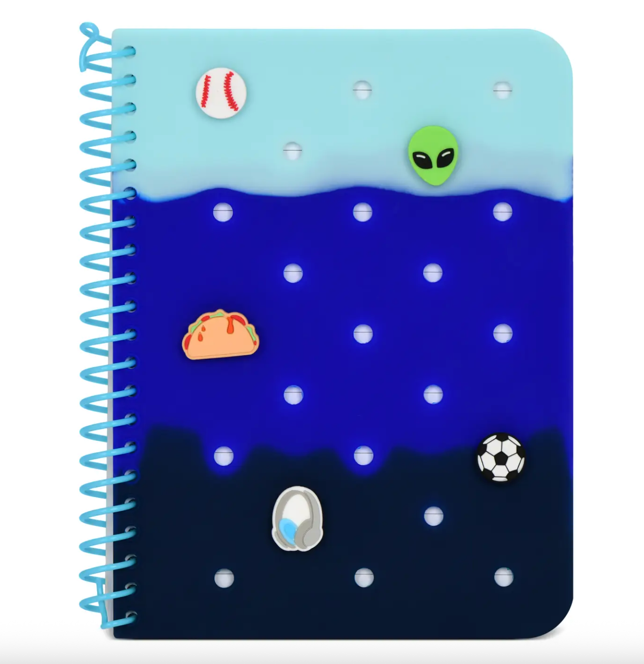 Ocean Waves Charmed Journal - Includes 5 Charms from Anderson Parker