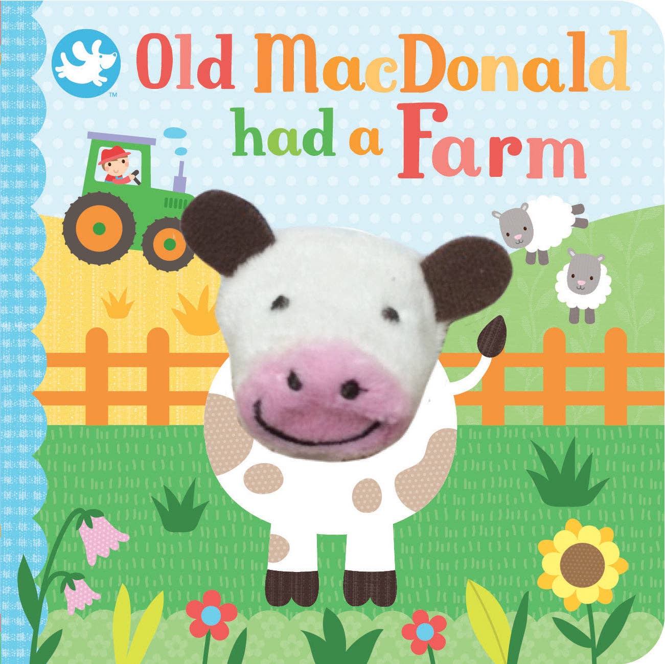 Old MacDonald Had a Farm Nursery Rhyme Finger Puppet Book from Anderson Parker