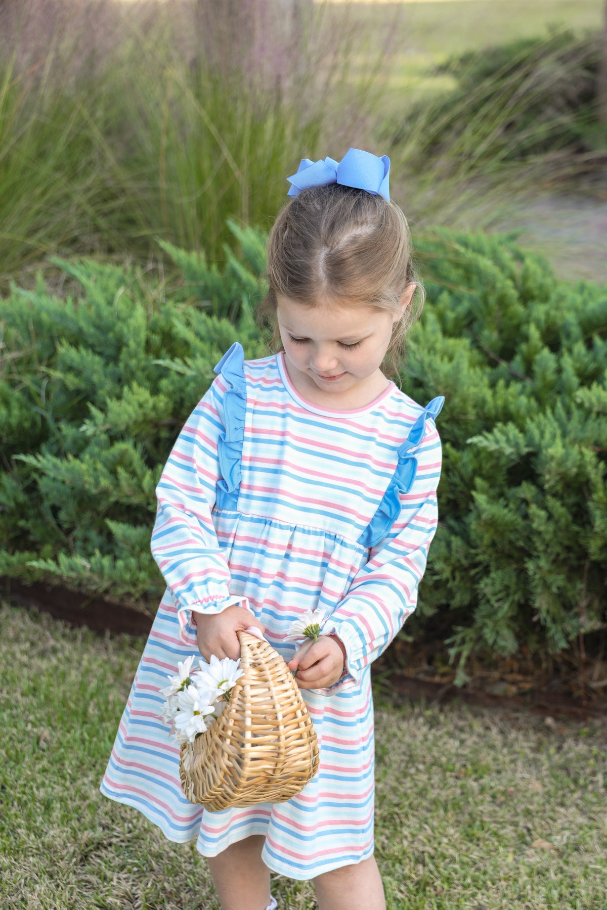 Olivia Dress - Hamptons Stripe from Anderson Parker