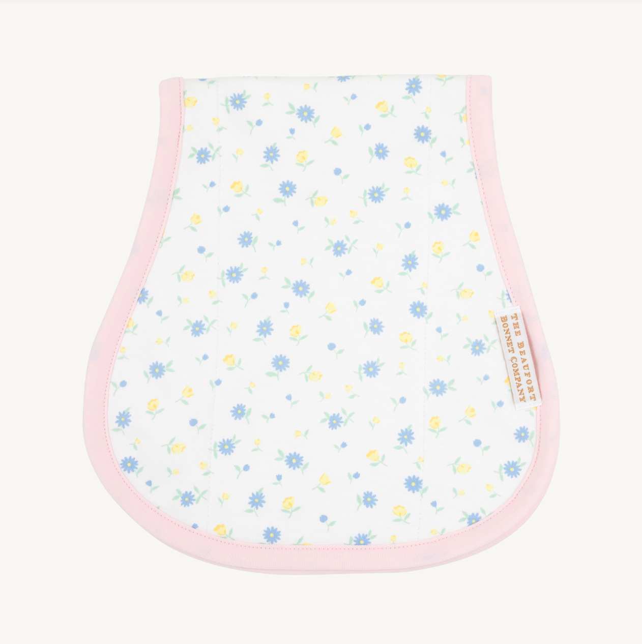 Oopsie Daisy Burp Cloth - Dunwoody Daisy/Palm Beach Pink from Anderson Parker