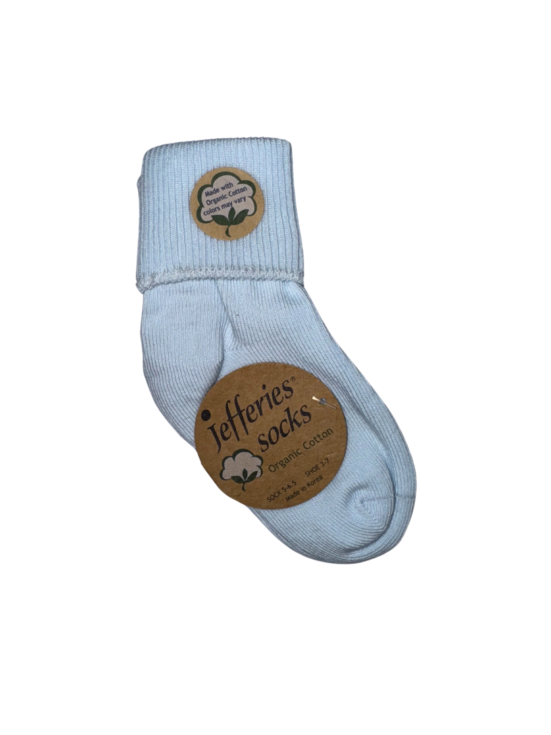 Organic Cotton Turn Cuff Socks from Anderson Parker