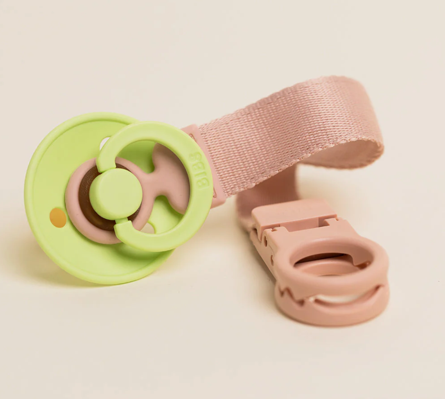 Pacifier Clip Loop - Blush from Anderson Parker