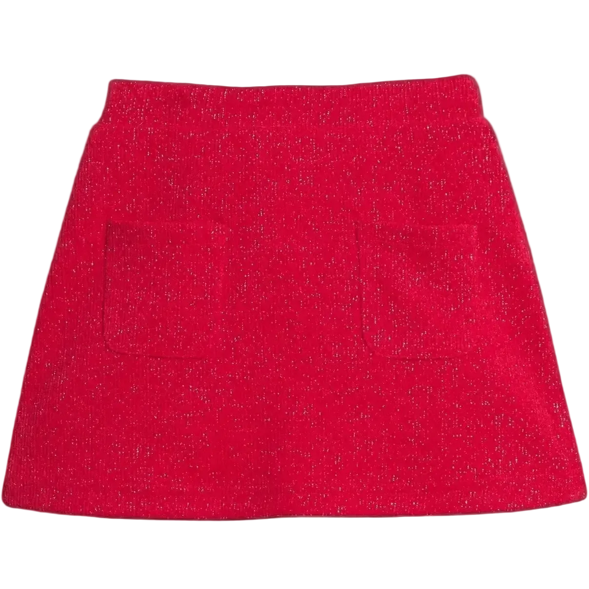 Patch Pocket Skort - Crimson from Anderson Parker