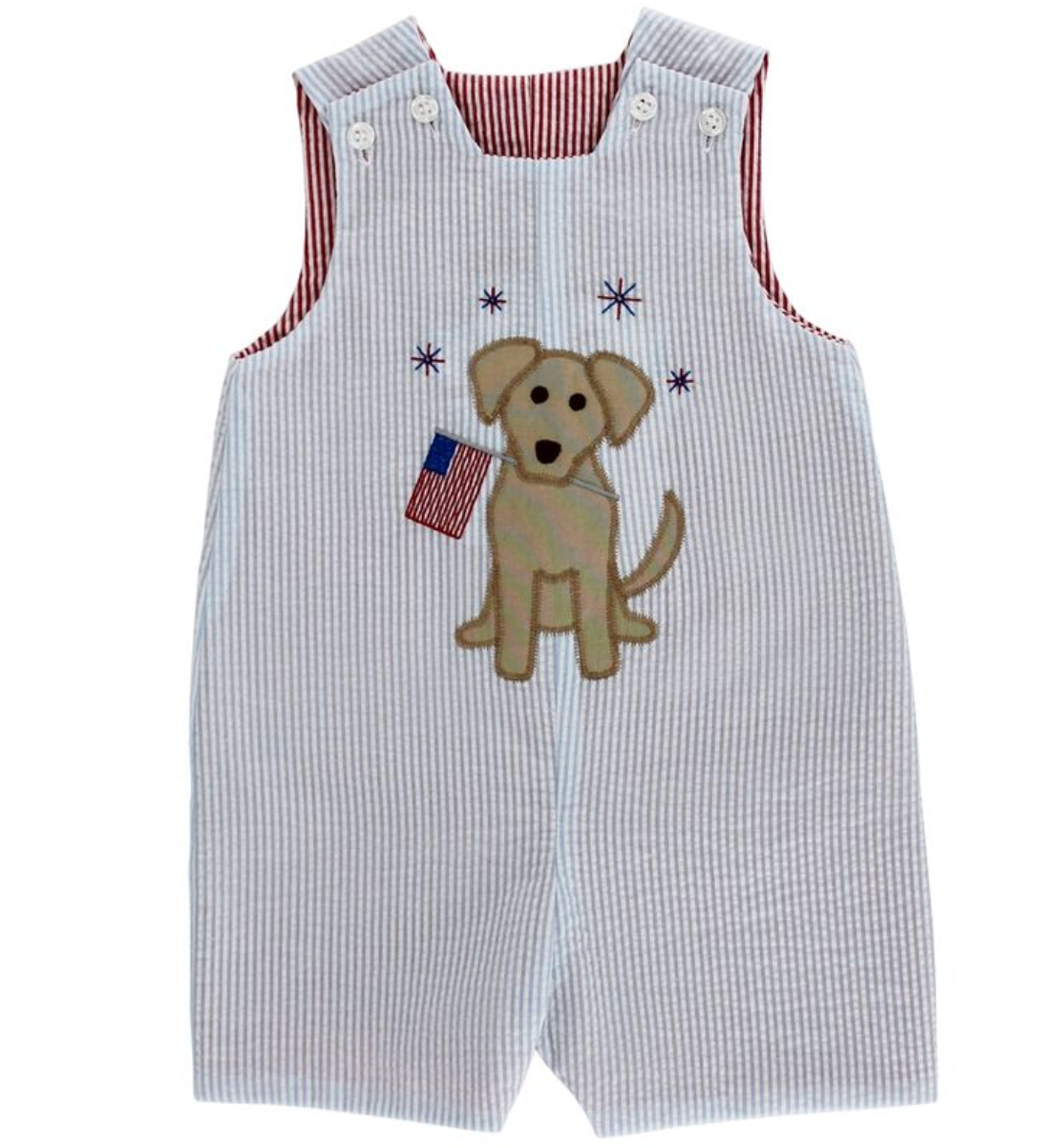 Patriotic Pup Reversible Jon Jon from Anderson Parker