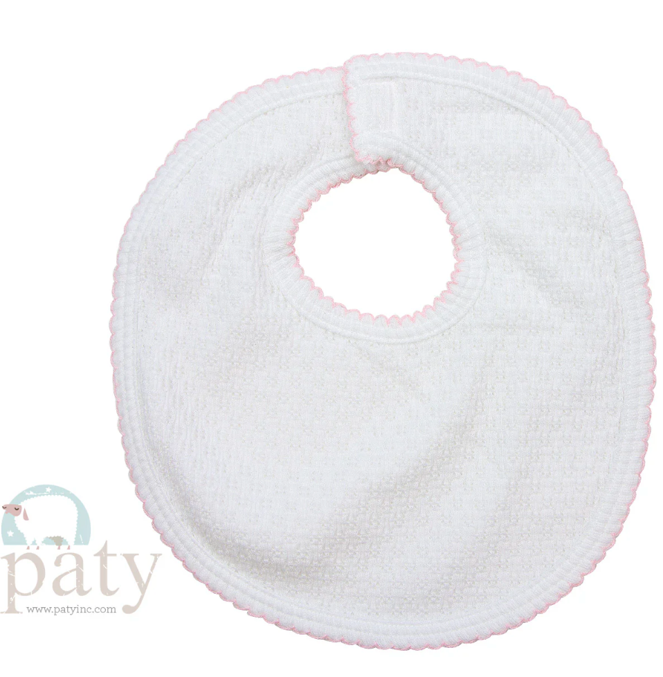 Paty Knit Bib - Pink from Anderson Parker
