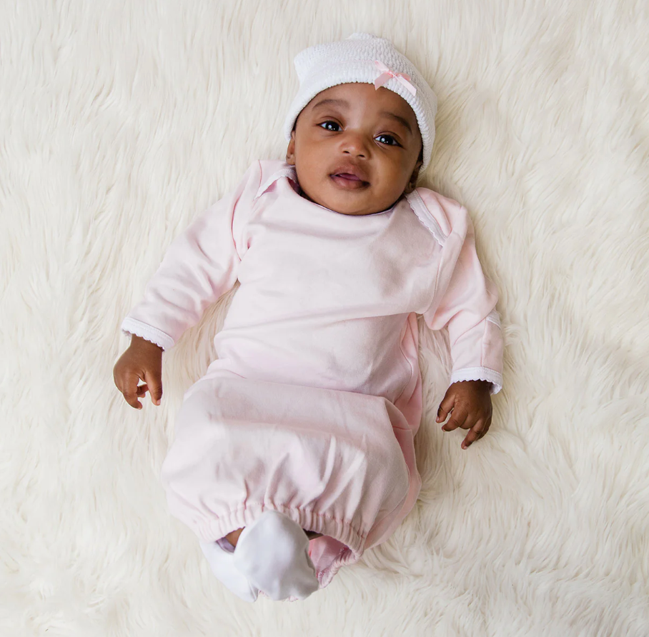 Paty Knit Saylor Beanie without bow - White from Anderson Parker