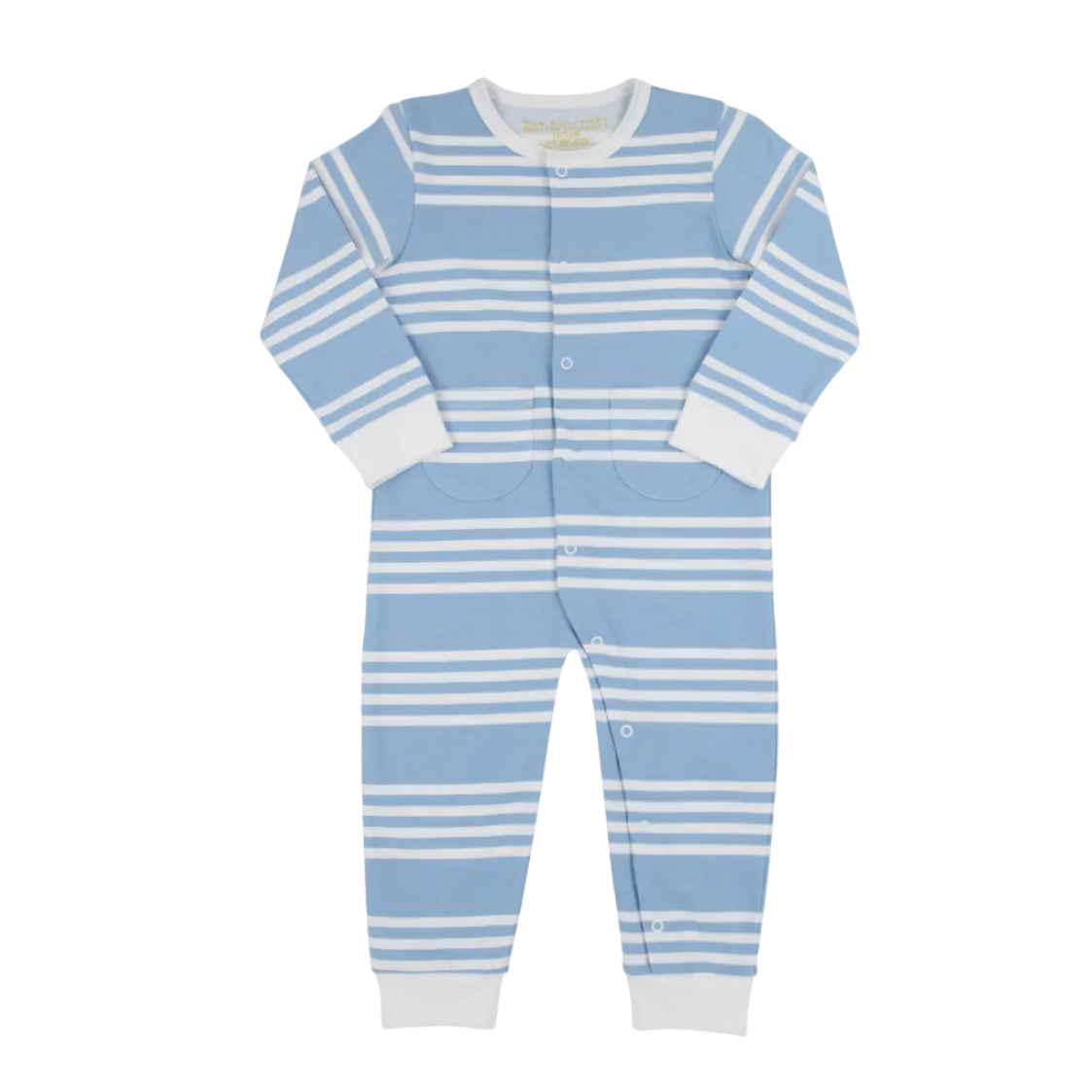 Paxton Playsuit - Pima - Saddle Ridge Stripe (Sarasota Sky) from Anderson Parker