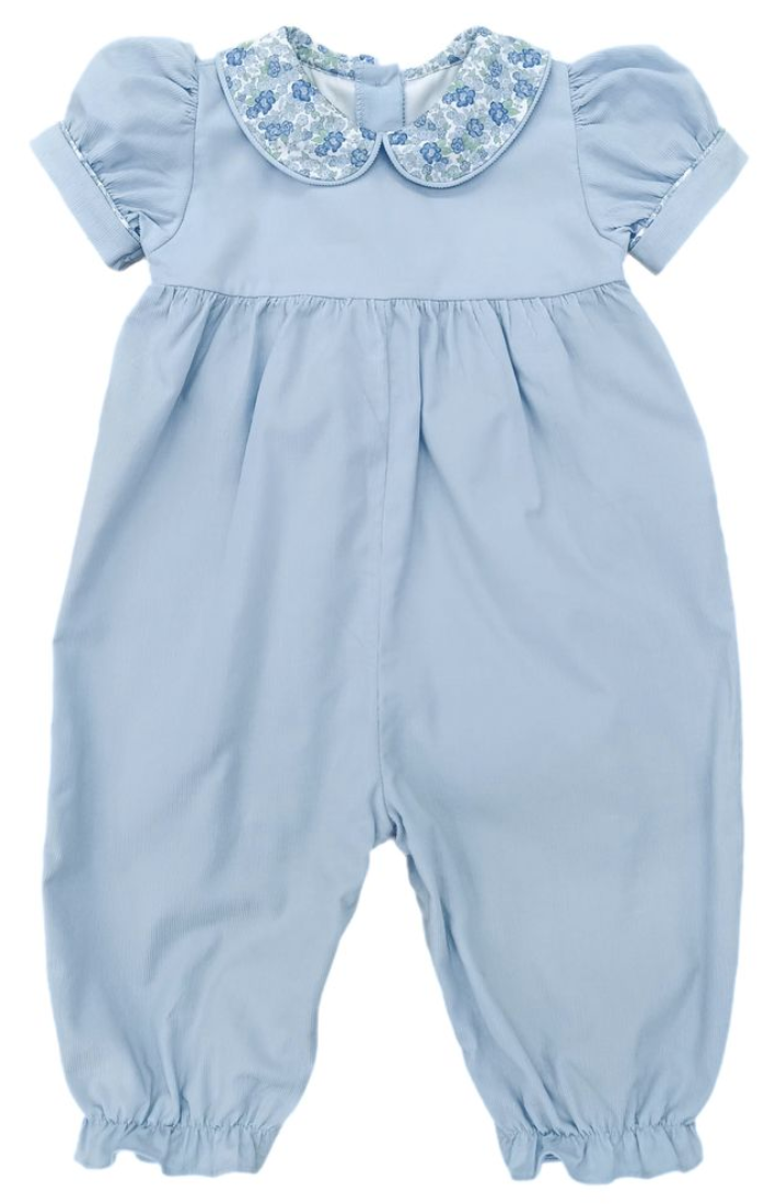 Payton Long Bubble - Ava Blue Floral from Anderson Parker