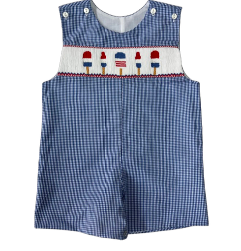 Pete Smocked Shortall - Holiday Pop from Anderson Parker