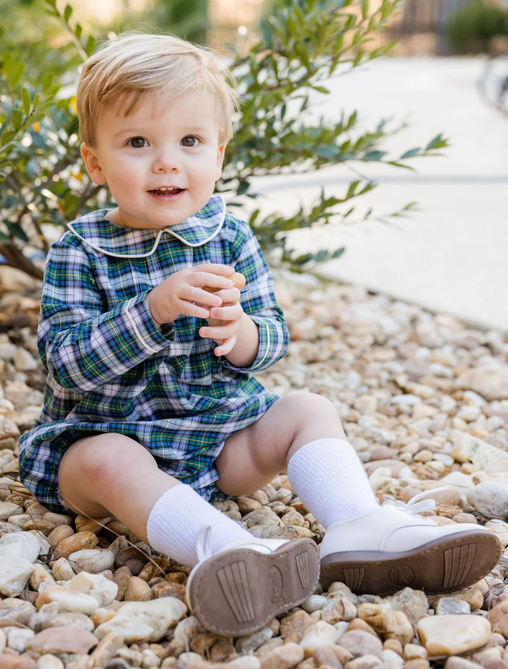 Peter Bubble - Kelly Green Plaid from Anderson Parker