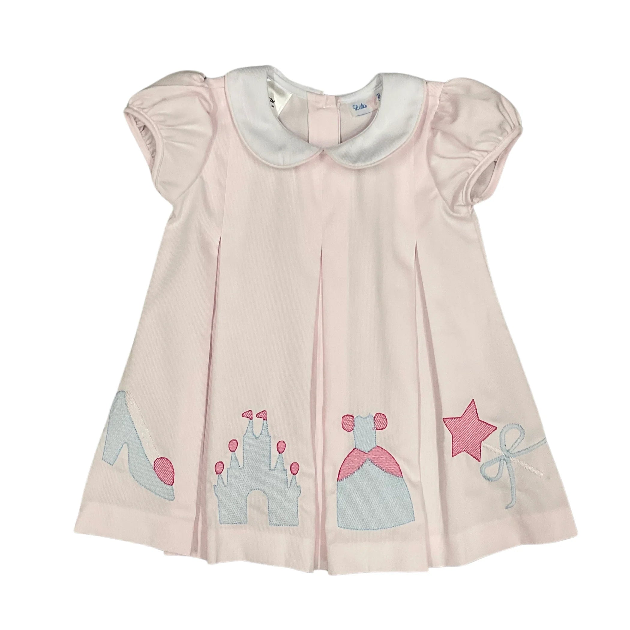 Pink Castle Embroidered Dress from Anderson Parker