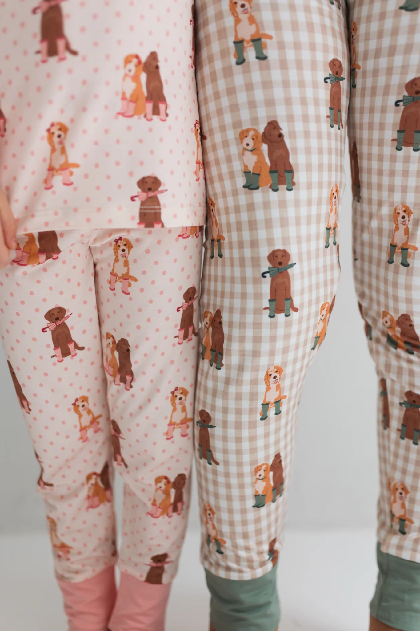 Pink Pup Friends Two Piece Set from Anderson Parker