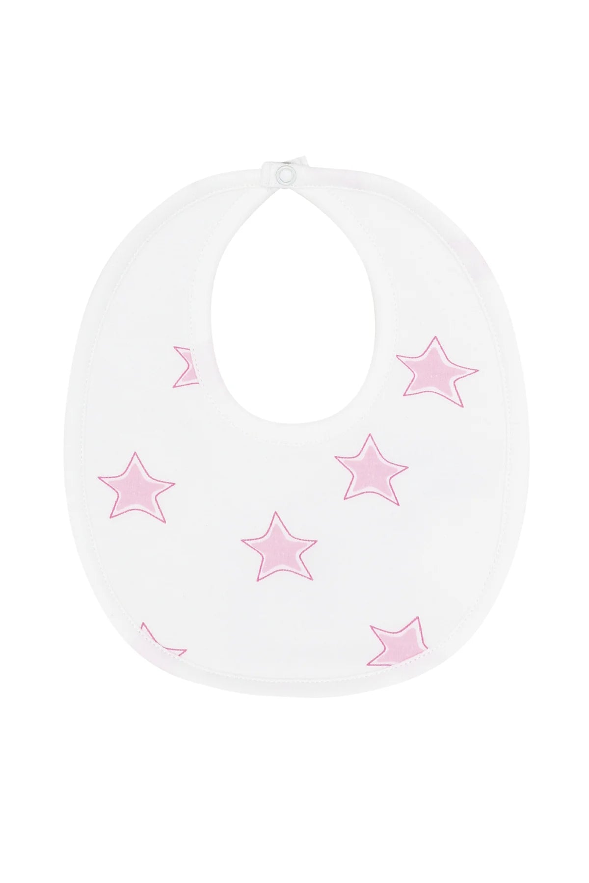 Pink Stars Print Bib from Anderson Parker