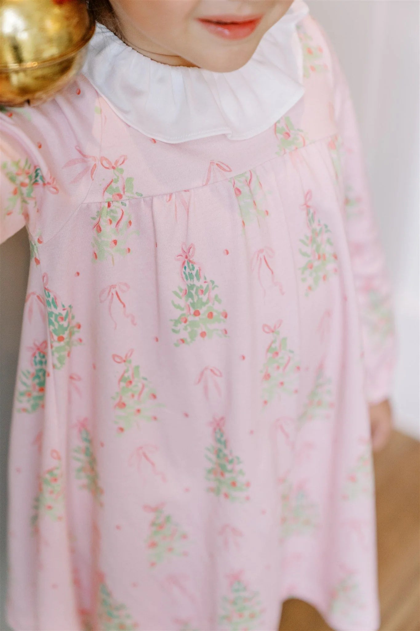 Pink Tinsel Long Sleeve Dress from Anderson Parker