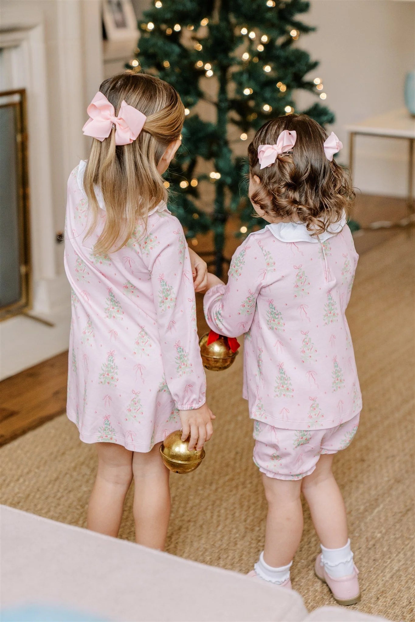 Pink Tinsel Long Sleeve Dress from Anderson Parker