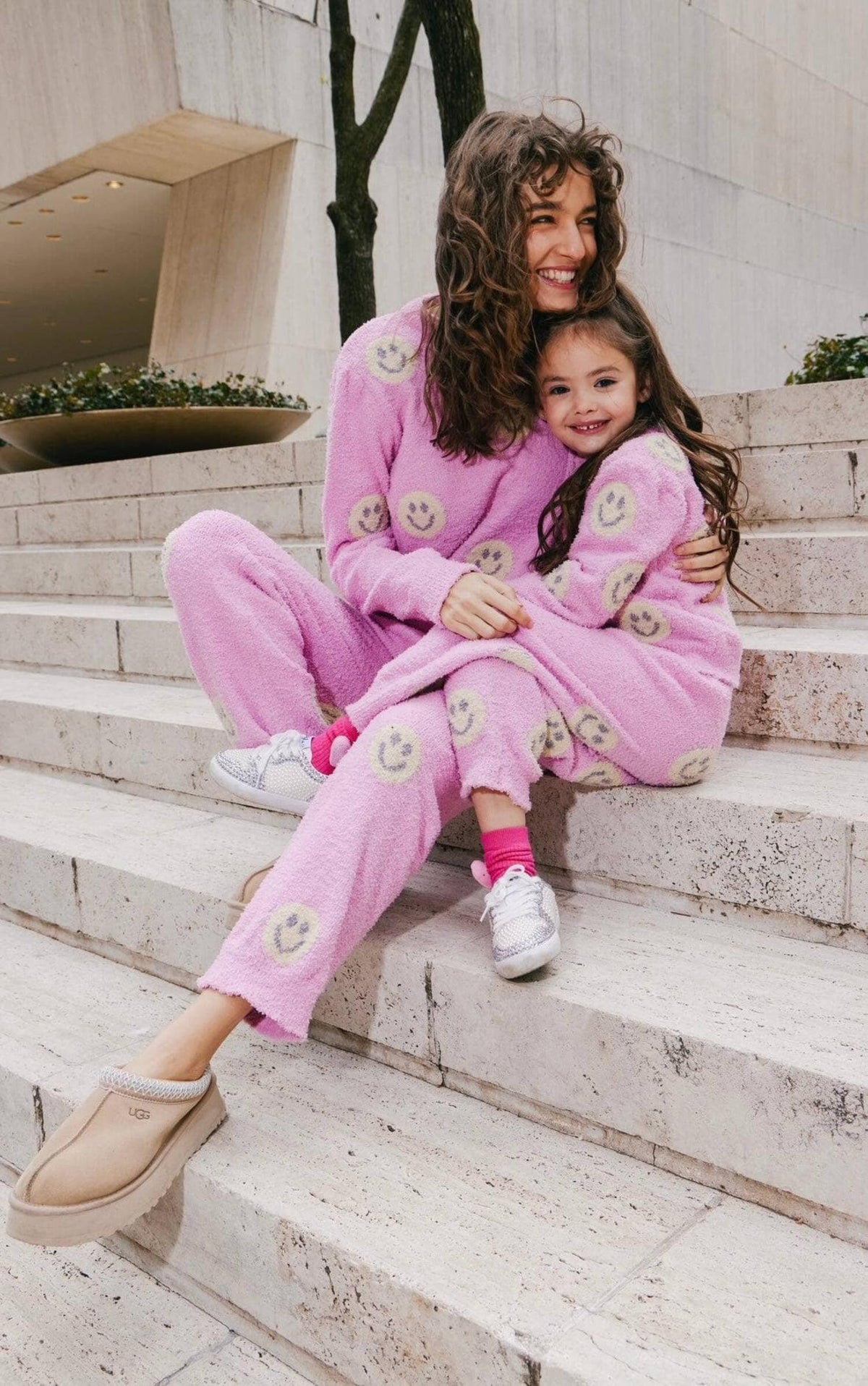 Pinky Fuzzy Smiley Emoji Set from Anderson Parker