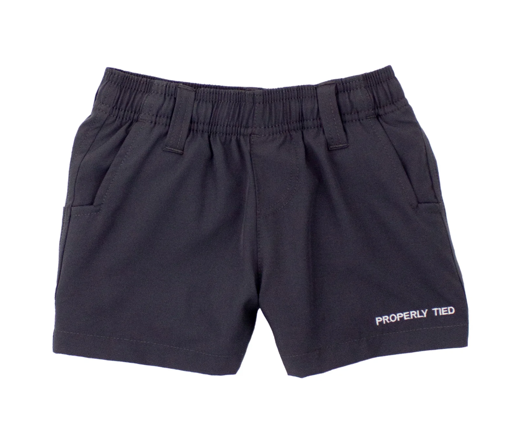 Pintail Short - Charcoal from Anderson Parker