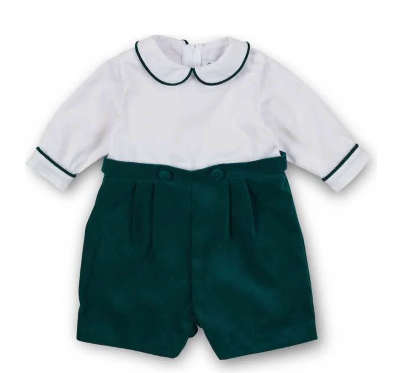 Pique And Velvet Long Sleeve All In One Shortall from Anderson Parker