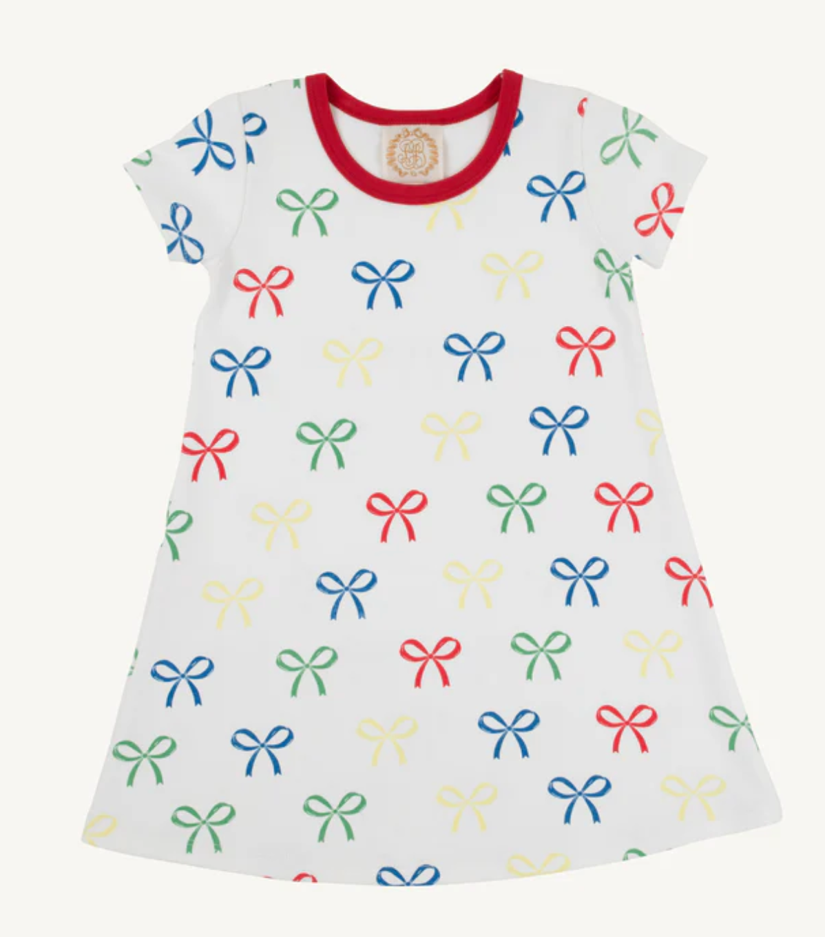 Polly Play Dress - Ribbon Reminder with Richmond Red from Anderson Parker
