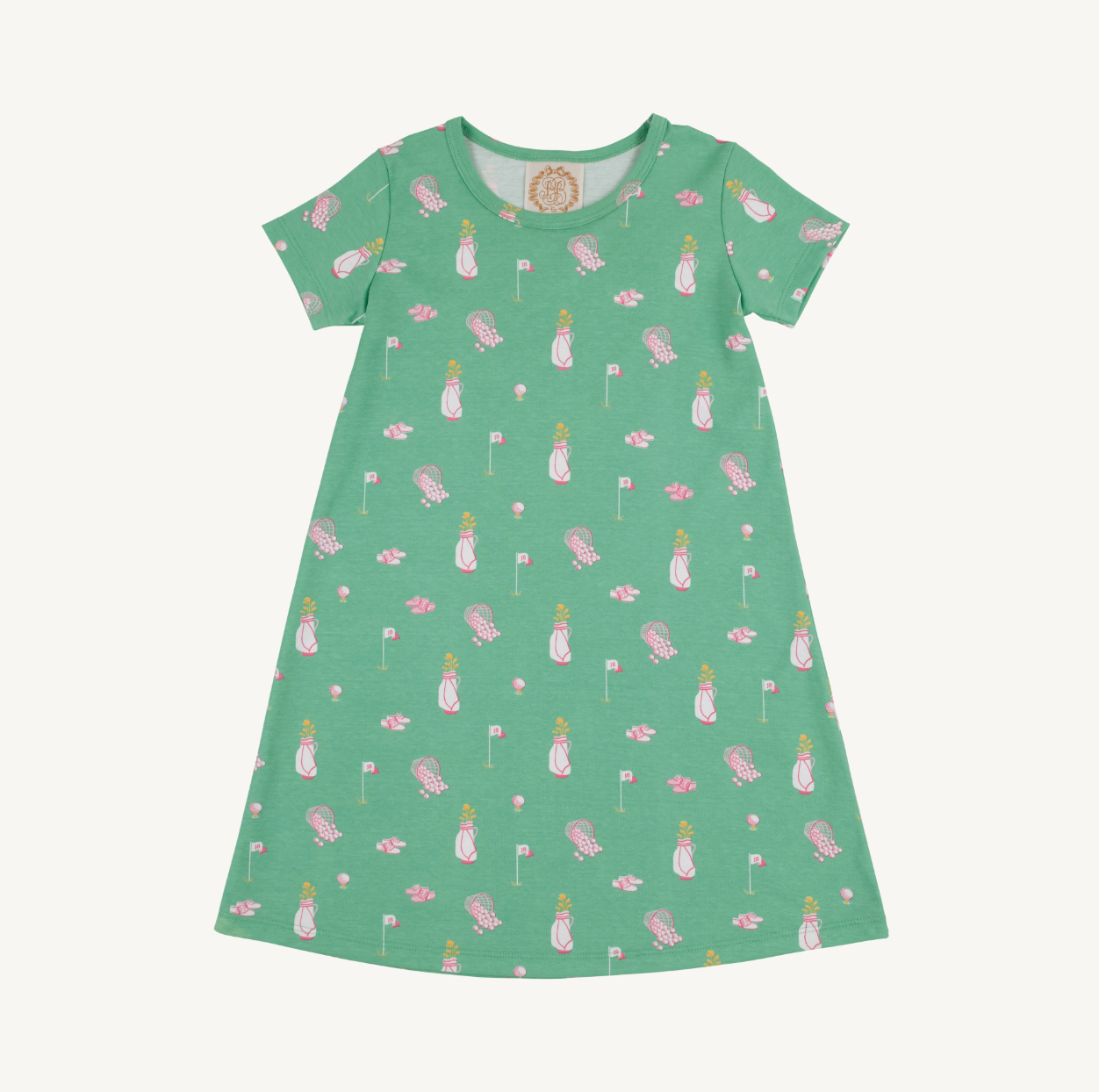 Polly Play Dress Short Sleeve - Clubhouse Couture (Pier Party Pink) from Anderson Parker