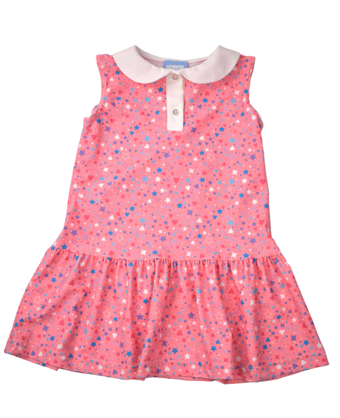Polo Dress - Stars Print from Anderson Parker