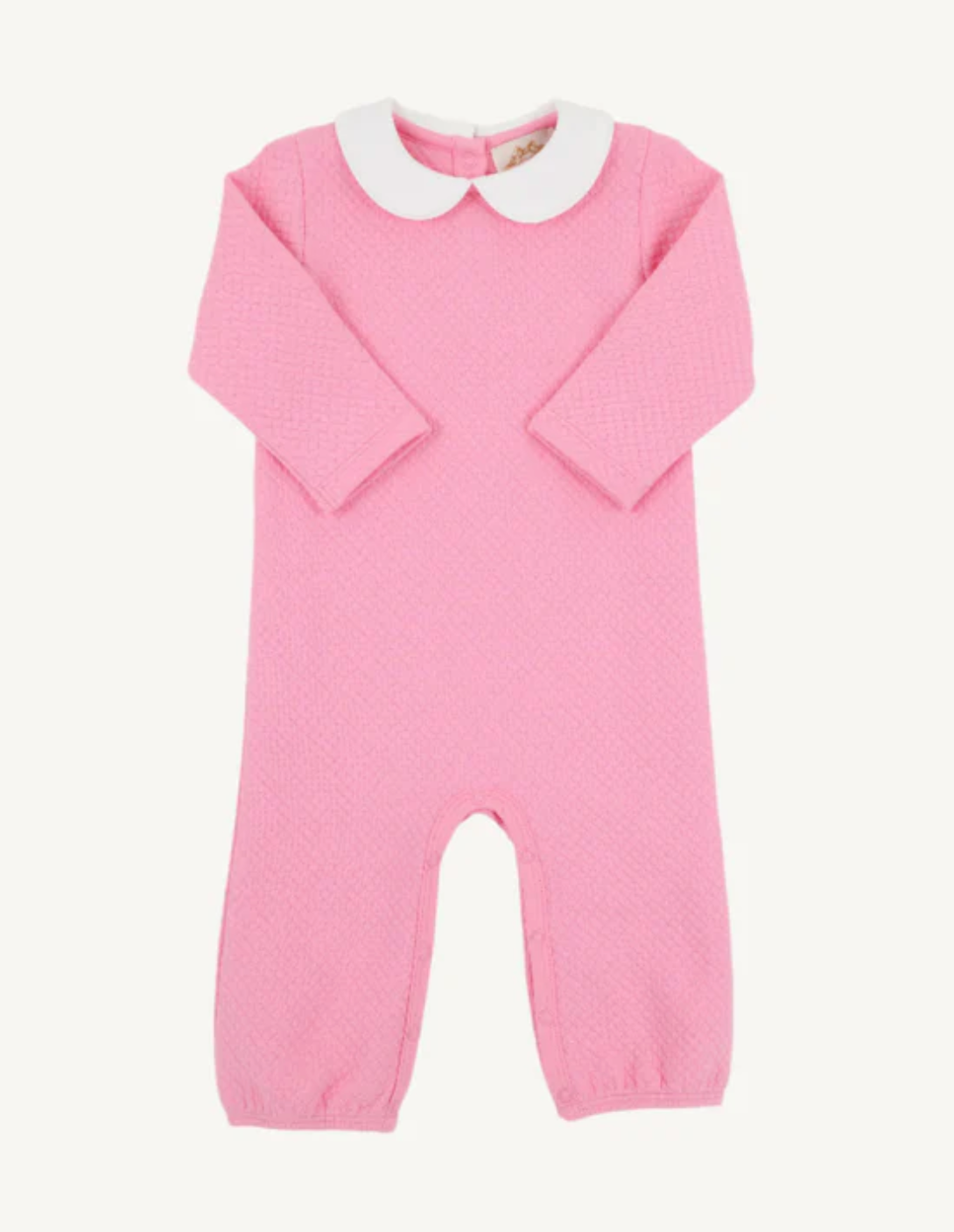 Poppy Dell Playsuit - Hamptons Hot Pink with Worth Avenue White from Anderson Parker