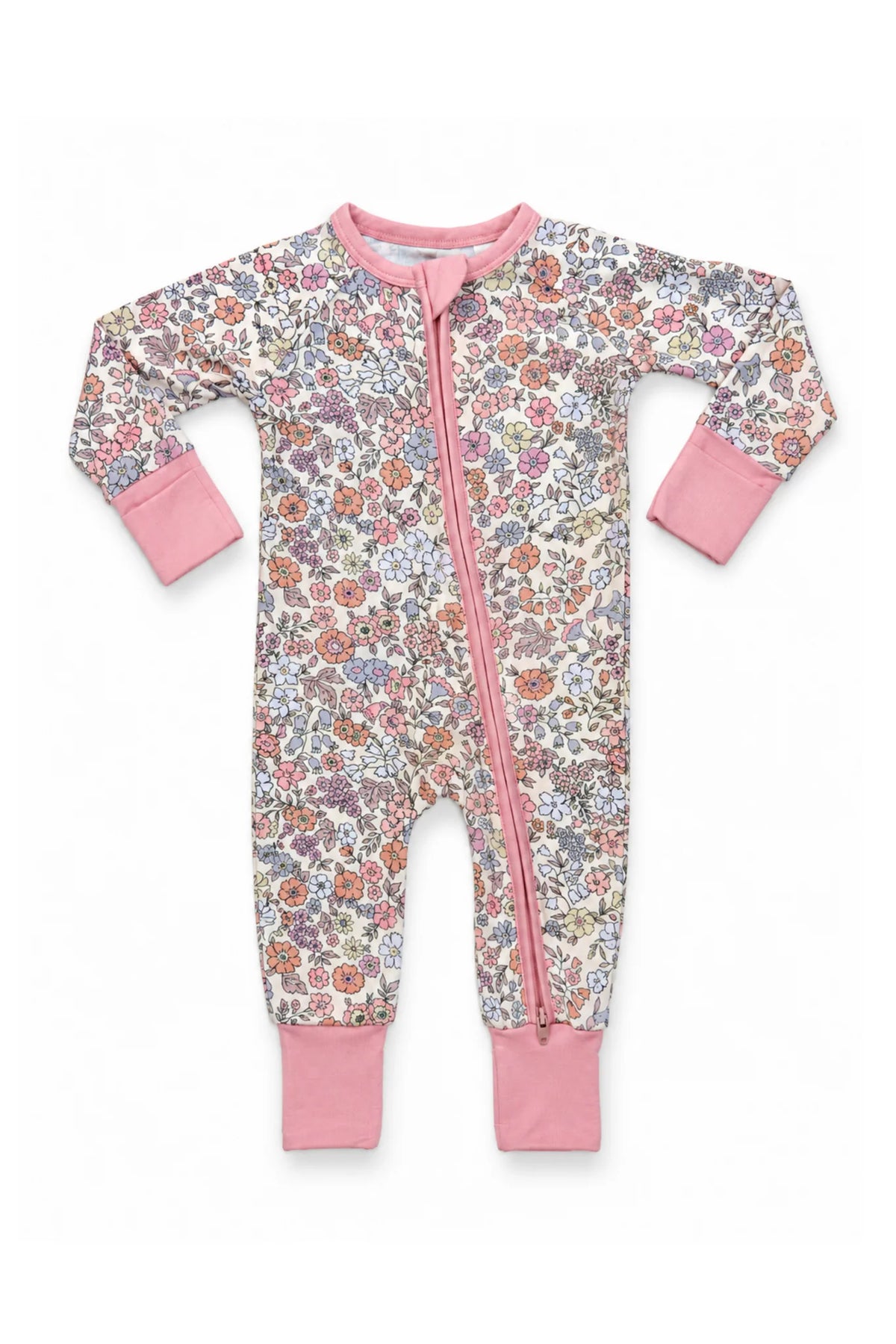 Poppy Floral Zipper Romper from Anderson Parker
