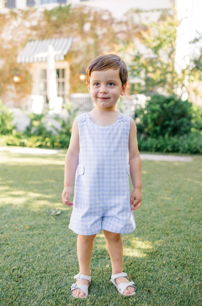 Pre-Order : Colby Check Jon Jon - Blue from Anderson Parker