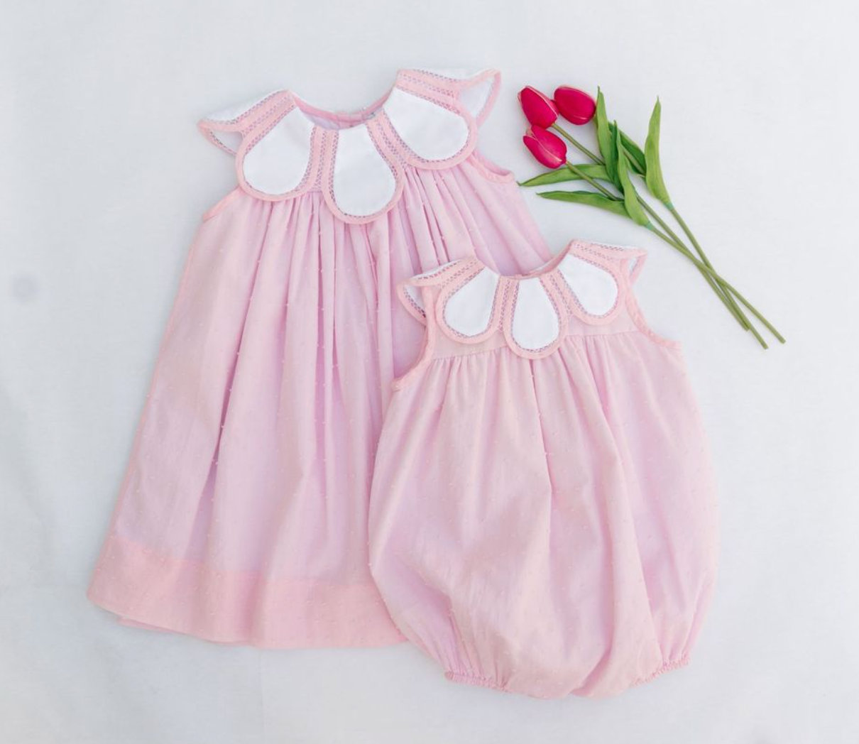 Pre-Order : Dotted Swiss Tulip Dress from Anderson Parker