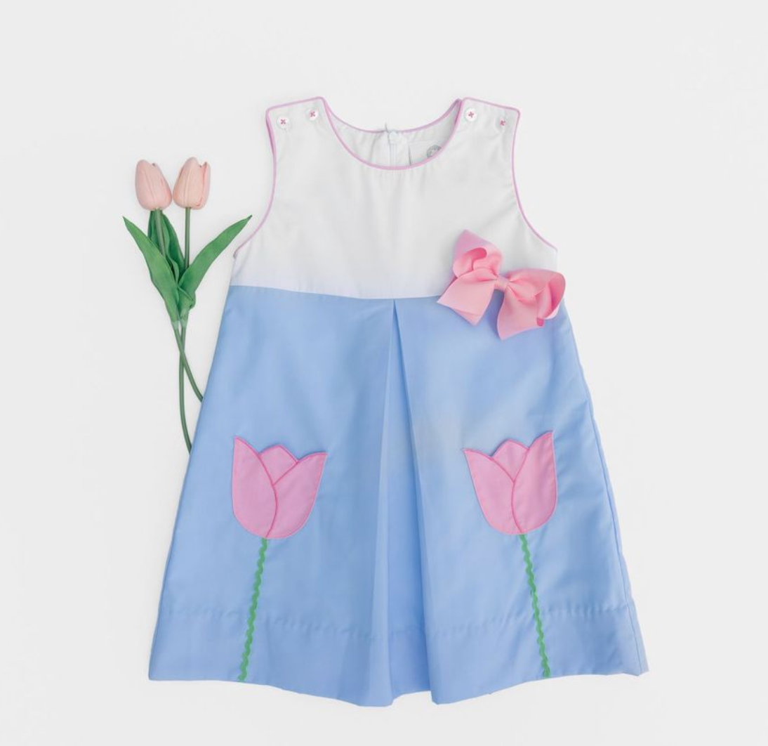 Pre-Order : Maude Tulip Flower Dress from Anderson Parker