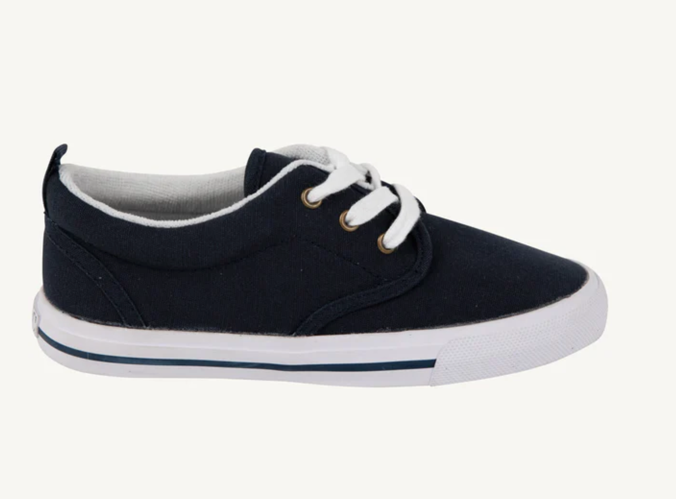 Prep Step Sneakers - Nantucket Navy with Nantucket Navy Stripe from Anderson Parker