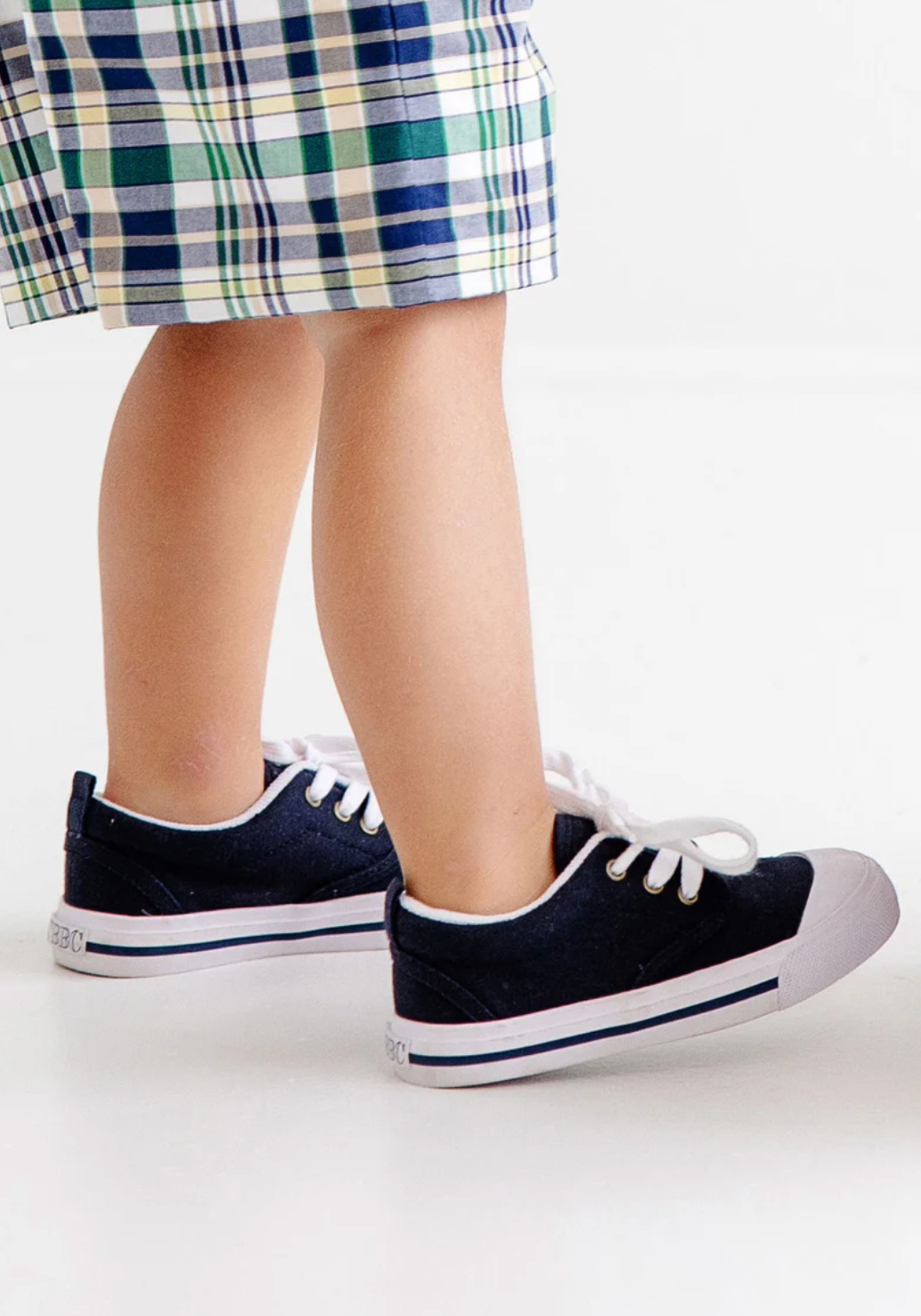 Prep Step Sneakers - Nantucket Navy with Nantucket Navy Stripe from Anderson Parker