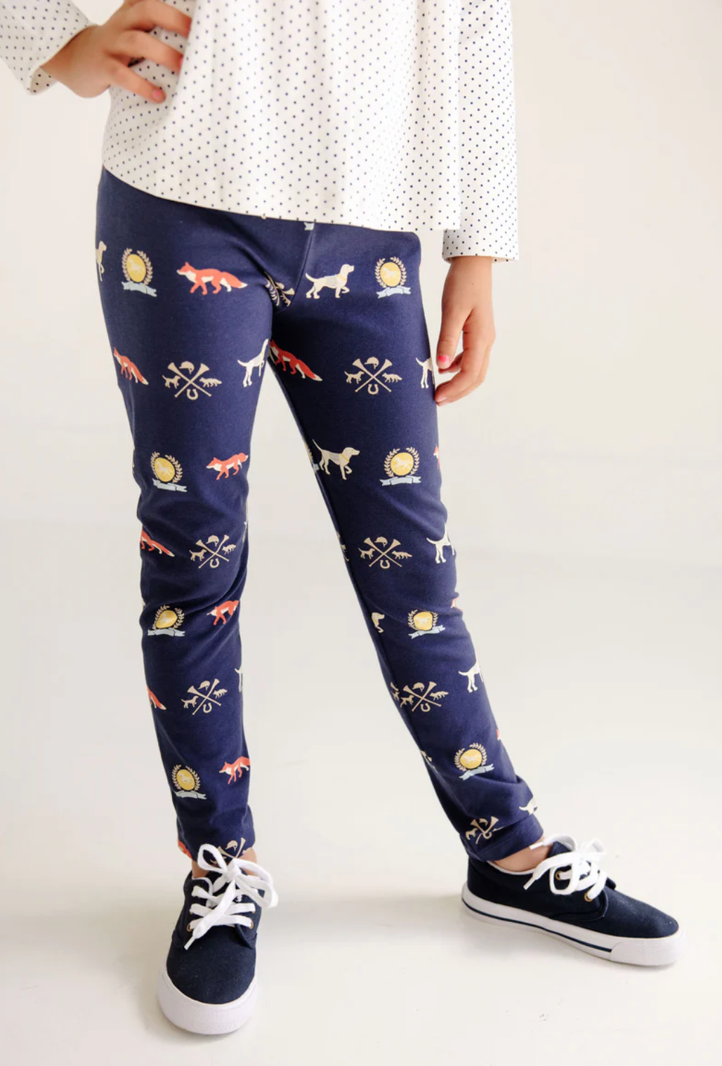 Prep Step Sneakers - Nantucket Navy with Nantucket Navy Stripe from Anderson Parker