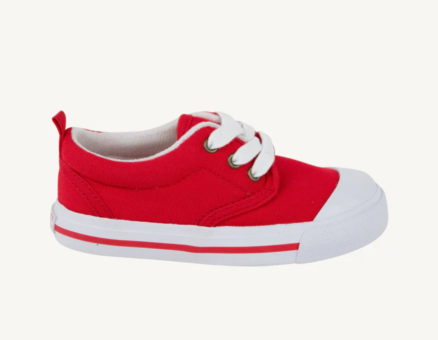 Prep Step Sneakers - Richmond Red with Richmond Red Stripe from Anderson Parker