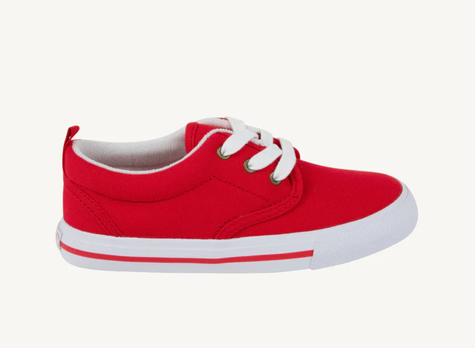Prep Step Sneakers - Richmond Red with Richmond Red Stripe from Anderson Parker