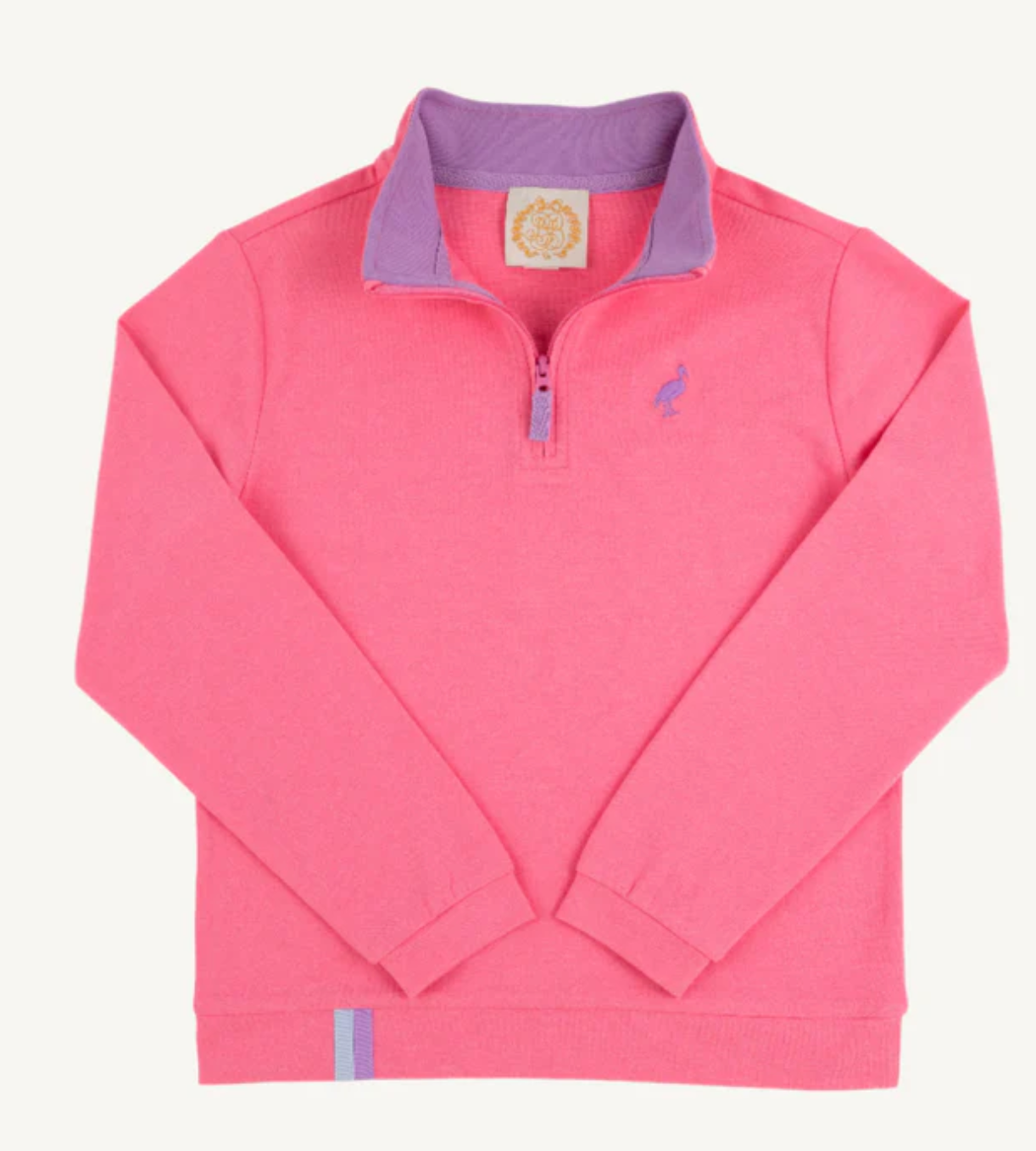 Prepletic™ Hayword Half-Zip - Romany Rose with Valley High Violet Stork from Anderson Parker