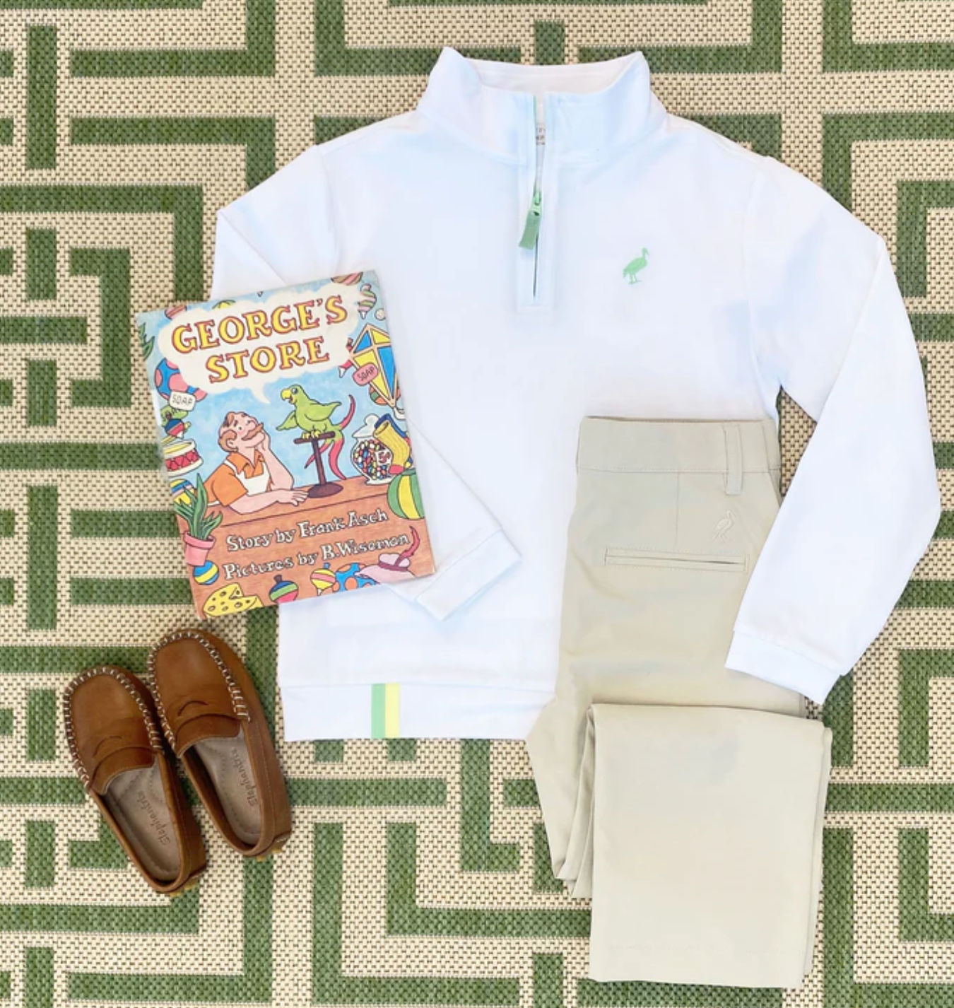 Prepletic™ Prep School Pants - Keeneland Khaki from Anderson Parker