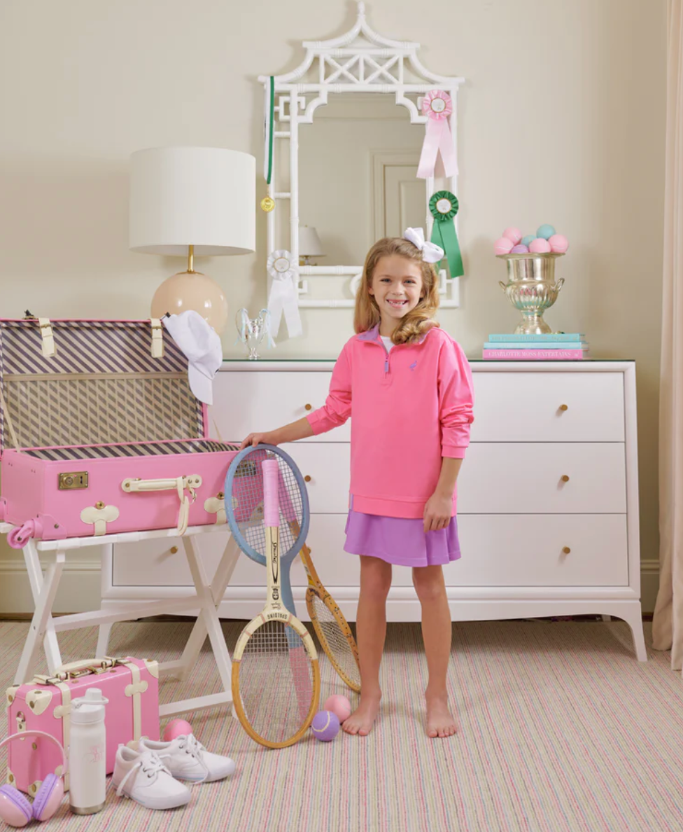 Prepletic™ Sammy Sport Skort - Valley High Violet with Romany Rose from Anderson Parker