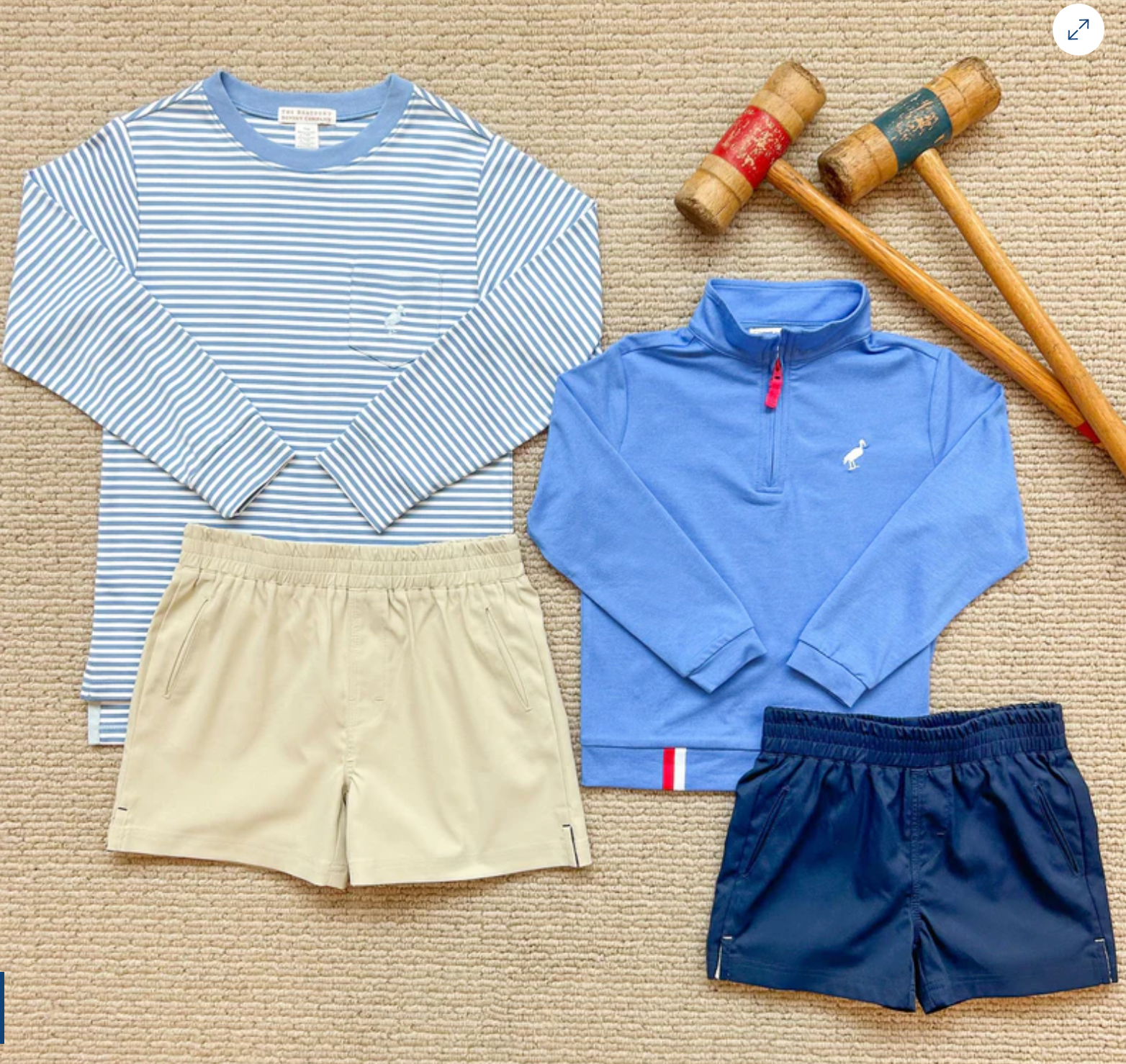 Prepletic™ Sheffield Shorts - Keeneland Khaki from Anderson Parker