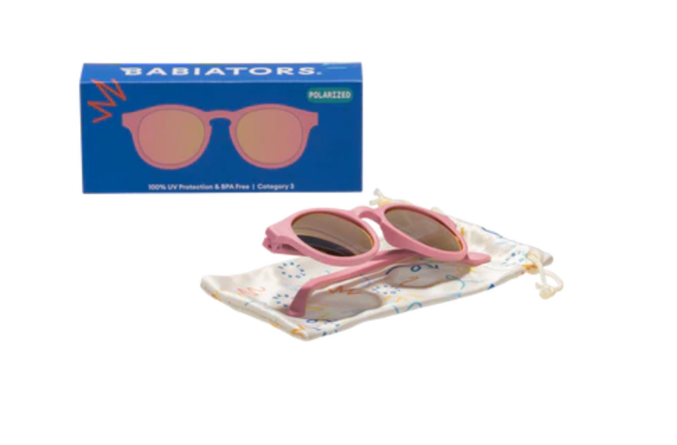 Pretty in Pink Polarized Keyhole Sunglasses from Anderson Parker
