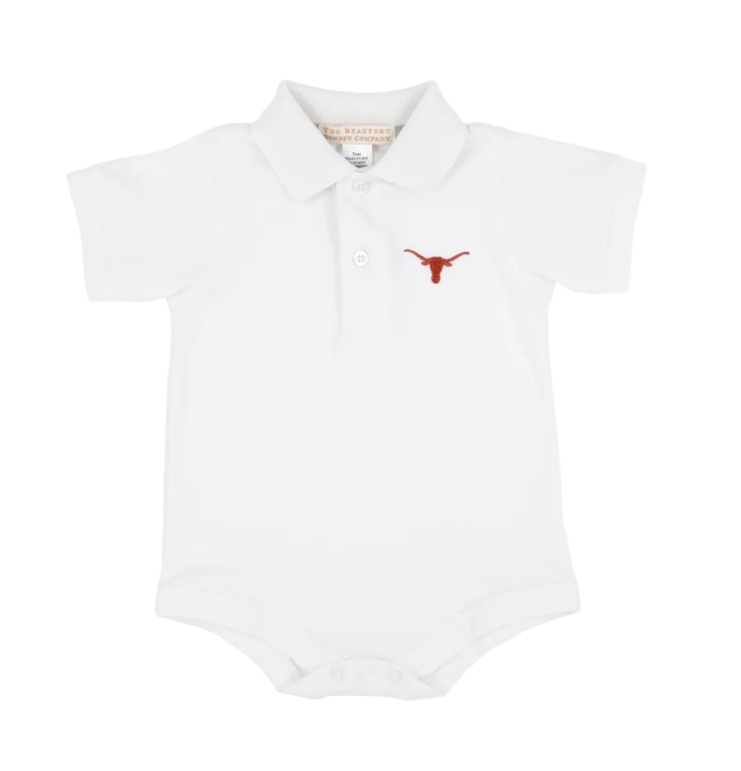 Prim & Proper Polo - Worth Ave White/Worth Ave White/Texas from Anderson Parker