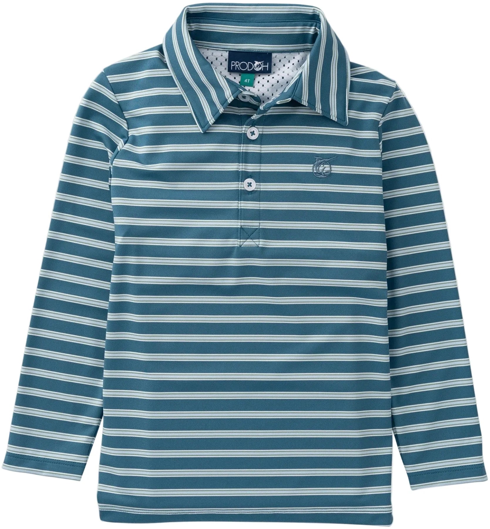 Pro Performance Long Sleeve Polo - Tapestry Stripe from Anderson Parker