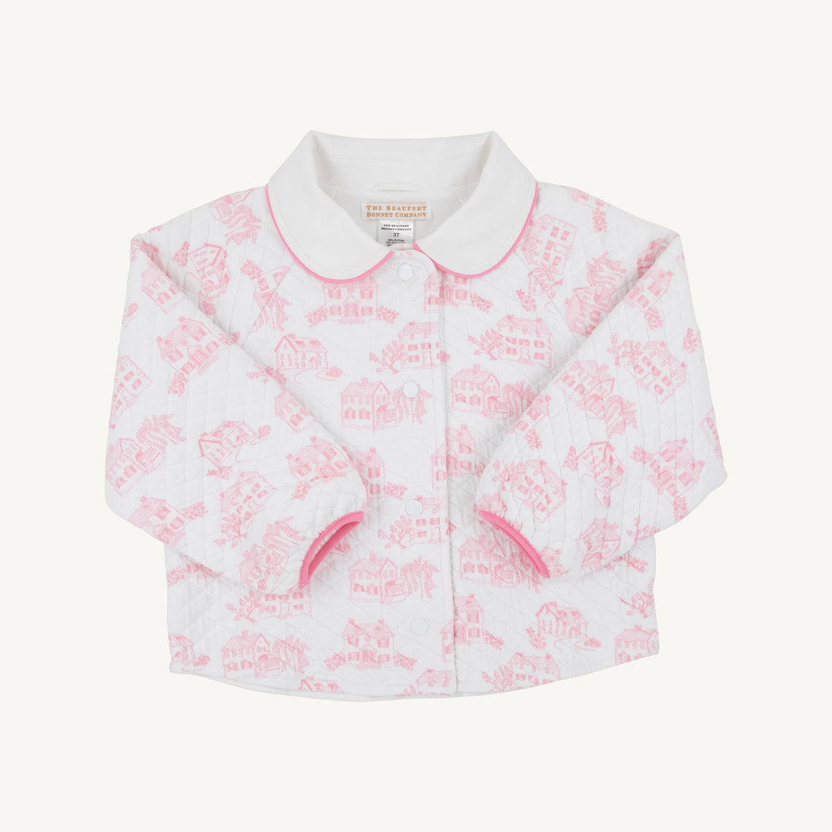 Quinn Coat - Toddington Toile/Worth Ave White from Anderson Parker