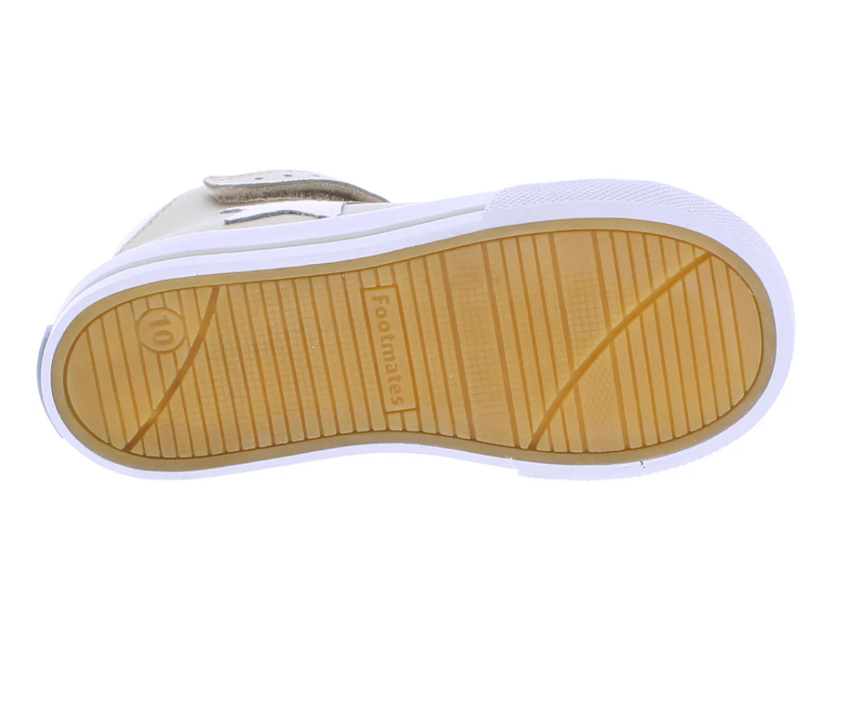 RILEY - V105-270 - Gold/White Leather from Anderson Parker